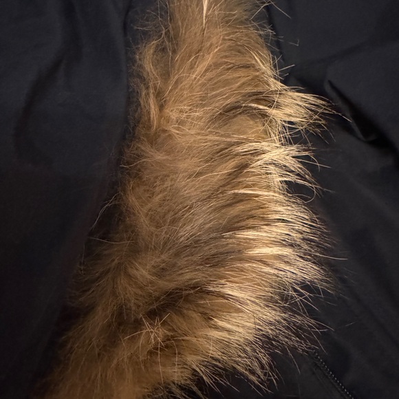 Woolrich Navy Blue Parka with Fur Hood - Picture 10 of 13